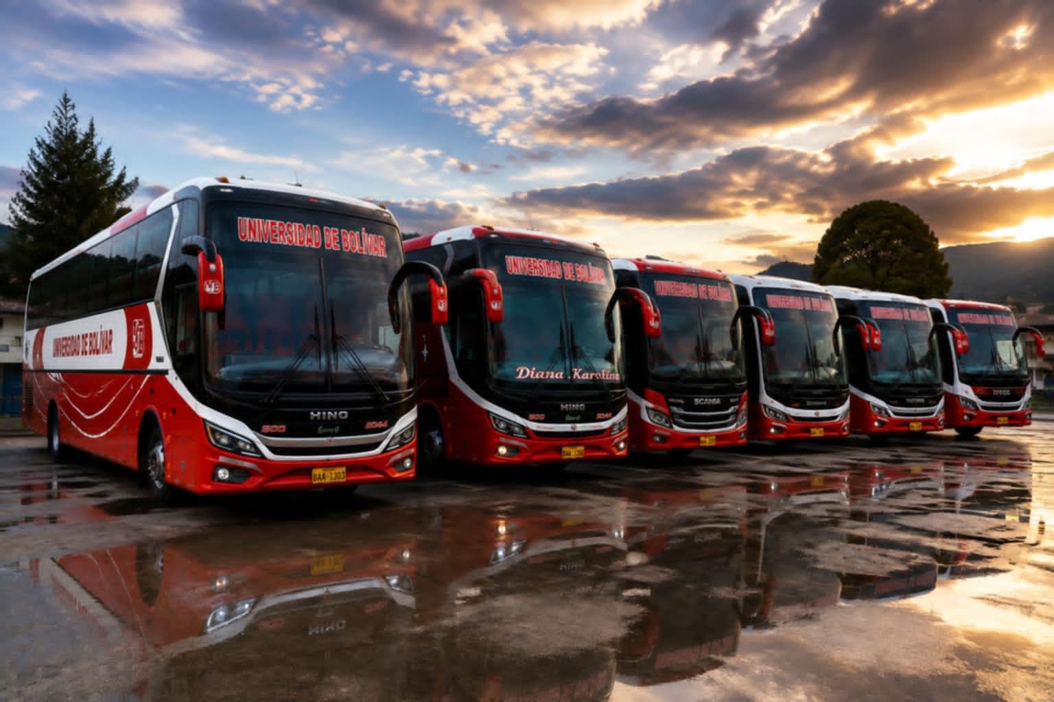 Bus Cooperativa Universidad de Bolívar